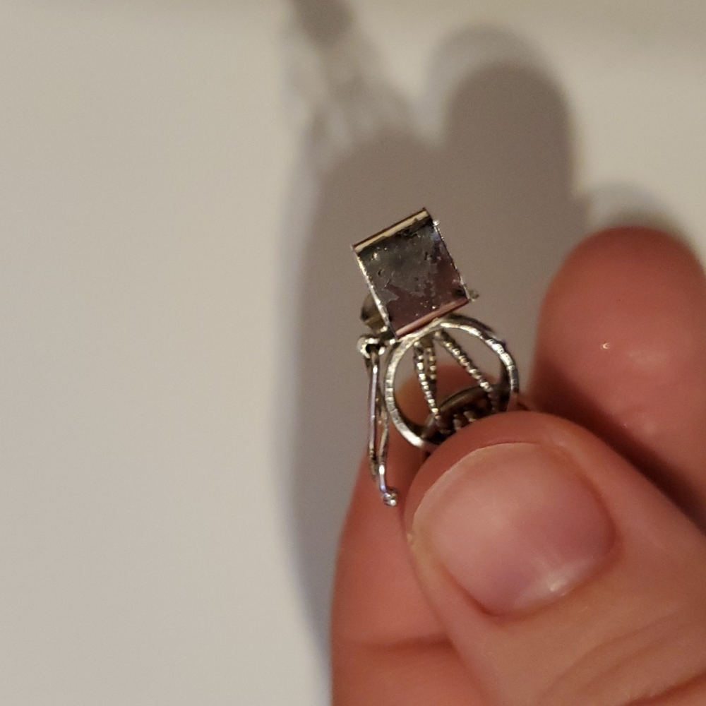 💚 Vintage Fancy silver bracelet - Picture 7 of 10